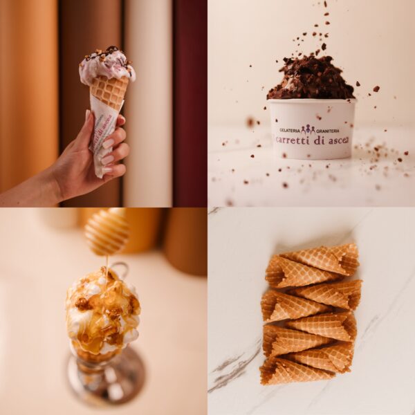 Gelato Artigianale - I Carretti di Ascea x L'Aia